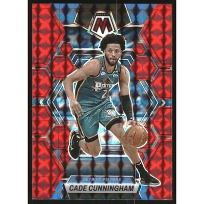 2022-23 Panini Mosaic Mosaic Red #6 Cade Cunningham