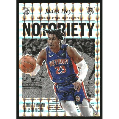 2022-23 Panini Mosaic Notoriety Mosaic #7 Jaden Ivey