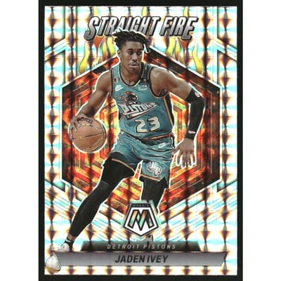 2022-23 Panini Mosaic Straight Fire #13 Jaden Ivey
