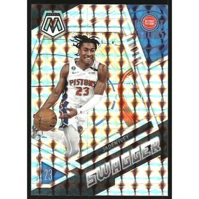 2022-23 Panini Mosaic Swagger #5 Jaden Ivey