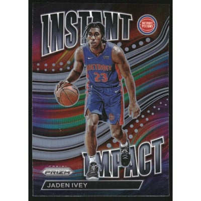 2022-23 Panini Prizm Instant Impact Prizms Silver #25 Jaden Ivey