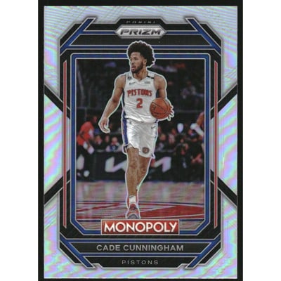 2022-23 Panini Prizm Monopoly Silver #25 Cade Cunningham