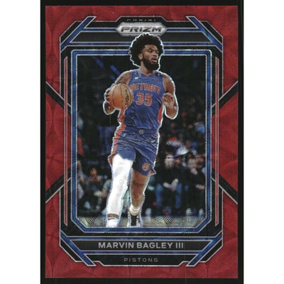 2022-23 Panini Prizm Prizms Choice Red #73 Marvin Bagley III