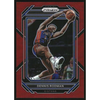 2022-23 Panini Prizm Prizms Red #291 Dennis Rodman