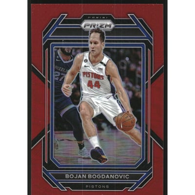 2022-23 Panini Prizm Prizms Red #44 Bojan Bogdanovic