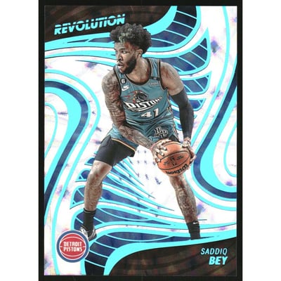2022-23 Panini Revolution Future Frame #7 Saddiq Bey