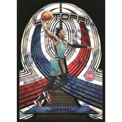 2022-23 Panini Revolution Liftoff! Fractal #2 Jaden Ivey