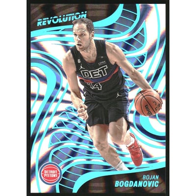 2022-23 Panini Revolution Sunburst #96 Bojan Bogdanovic