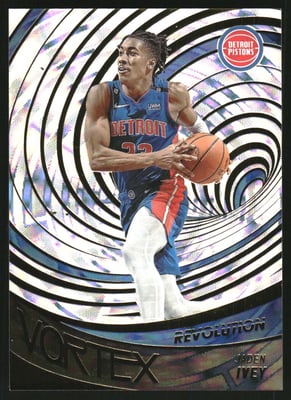 2022-23 Panini Revolution Vortex Fractal #20 Jaden Ivey