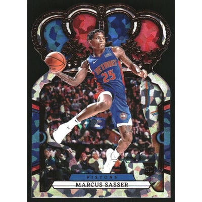2023-24 Crown Royale Crystal #37 Marcus Sasser