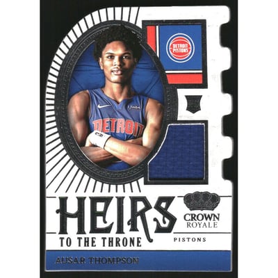 2023-24 Crown Royale Heirs to the Throne Jerseys #35 Ausar Thompson