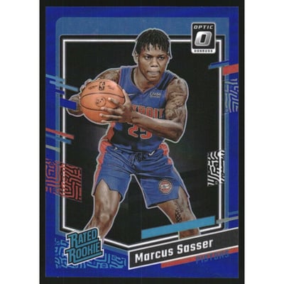 2023-24 Donruss Optic Blue #242 Marcus Sasser RR