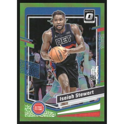 2023-24 Donruss Optic Lime Green #177 Isaiah Stewart