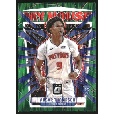 2023-24 Donruss Optic My House Green Shock #18 Ausar Thompson