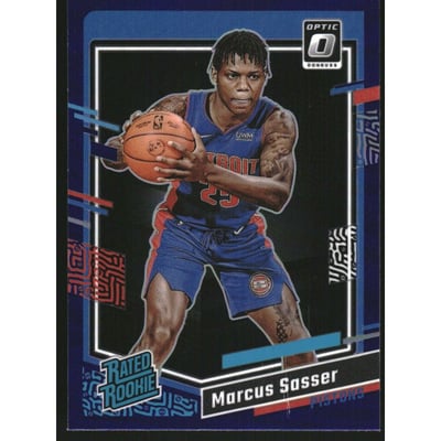 2023-24 Donruss Optic Purple #242 Marcus Sasser RR