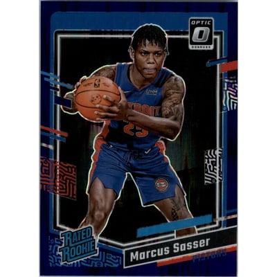 2023-24 Donruss Optic Purple Shock #242 Marcus Sasser RR