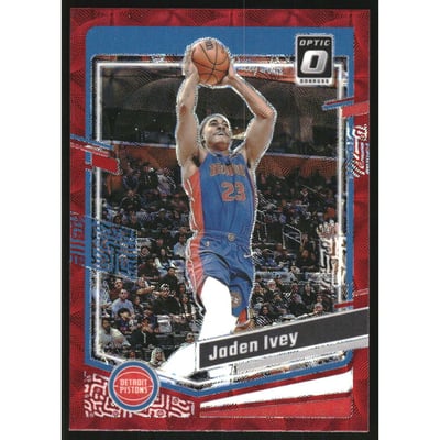 2023-24 Donruss Optic Red International #165 Jaden Ivey