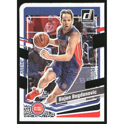 2023-24 Donruss Press Proof Silver Die-Cut #133 Bojan Bogdanovic