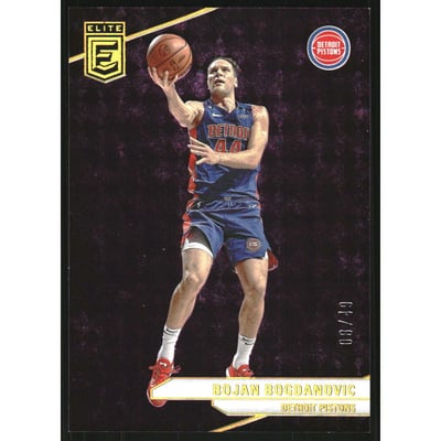 2023-24 Elite Purple #30 Bojan Bogdanovic