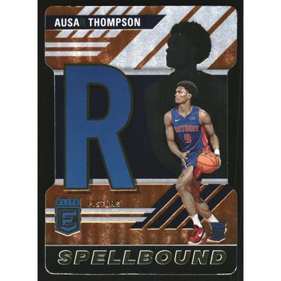 2023-24 Elite Spellbound Orange Die Cut #24 Ausar Thompson