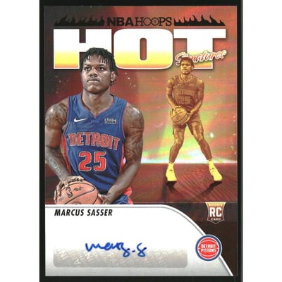 2023-24 Hoops Hot Signatures Rookies #40 Marcus Sasser