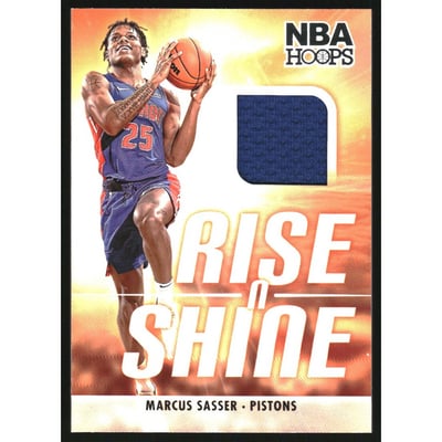 2023-24 Hoops Rise N Shine Memorabilia #24 Marcus Sasser