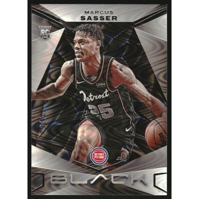 2023-24 Panini Black Silver #76 Marcus Sasser