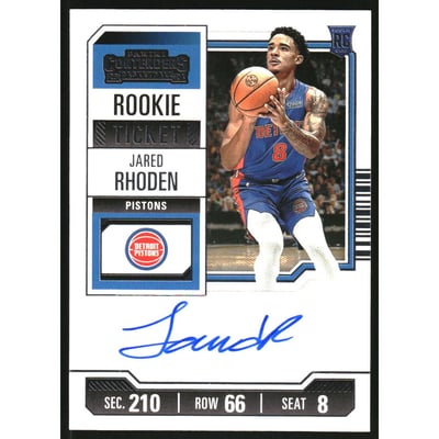 2023-24 Panini Contenders Retail #161 Jared Rhoden