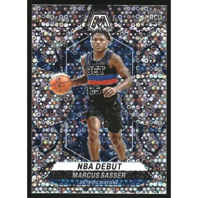 2023-24 Panini Mosaic Mosaic Fast Break Silver #264 Marcus Sasser/NBA Debut