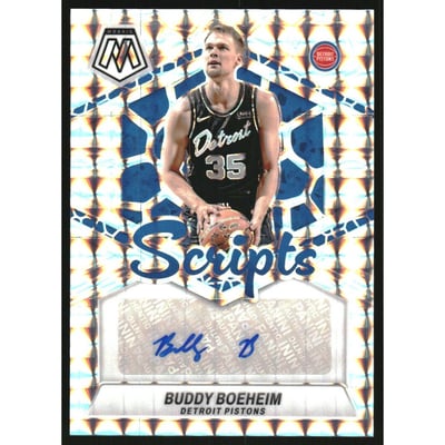 2023-24 Panini Mosaic Scripts #56 Buddy Boeheim