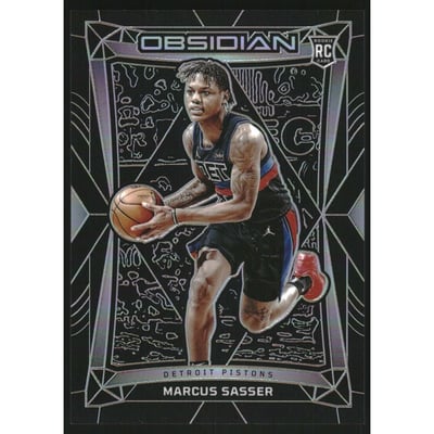 2023-24 Panini Obsidian #156 Marcus Sasser