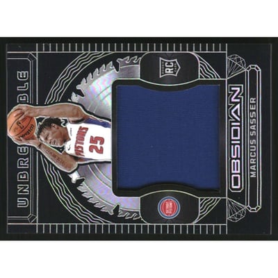 2023-24 Panini Obsidian Unbreakable Memorabilia #17 Marcus Sasser/249