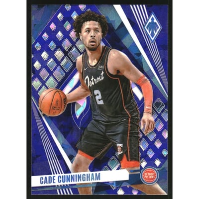 2023-24 Panini Phoenix Blue Ice #236 Cade Cunningham