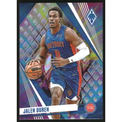 2023-24 Panini Phoenix Color Burst #233 Jalen Duren