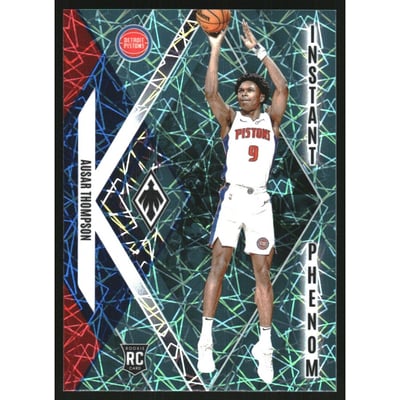 2023-24 Panini Phoenix Instant Phenom Phoenix Teal Lazer #4 Ausar Thompson