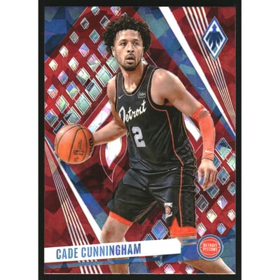 2023-24 Panini Phoenix Red Ice #236 Cade Cunningham