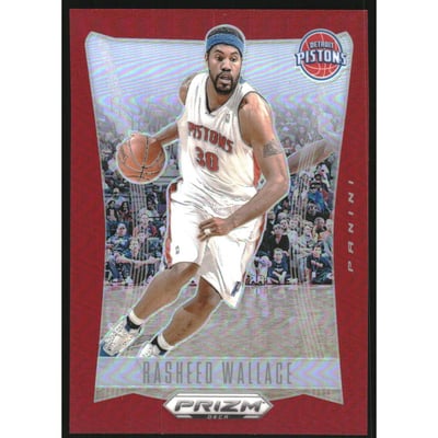 2023-24 Panini Prizm Deca Prizms Red #94 Rasheed Wallace