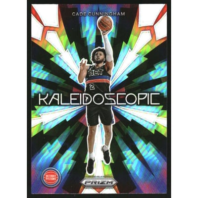 2023-24 Panini Prizm Kaleidoscopic Prizms Silver #25 Cade Cunningham