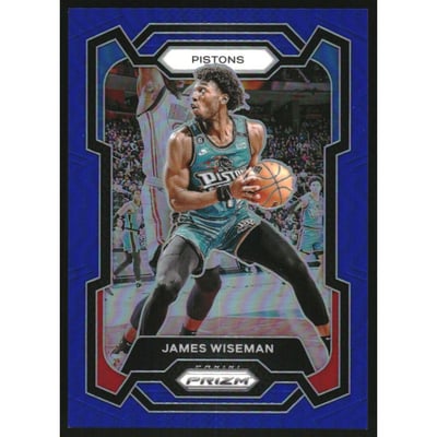 2023-24 Panini Prizm Prizms Blue #86 James Wiseman