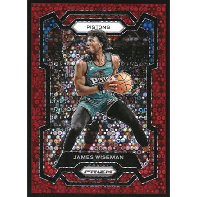 2023-24 Panini Prizm Prizms Fast Break Red #86 James Wiseman