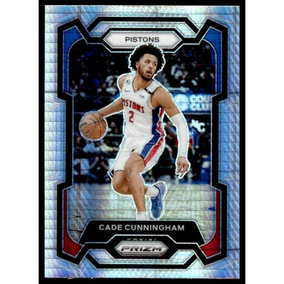 2023-24 Panini Prizm Prizms Hyper #11 Cade Cunningham