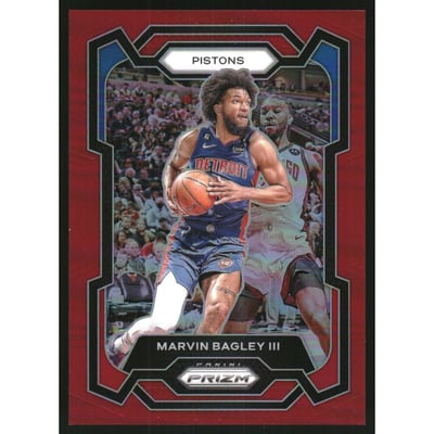 2023-24 Panini Prizm Prizms Red #234 Marvin Bagley III