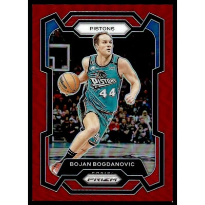 2023-24 Panini Prizm Prizms Red #44 Bojan Bogdanovic