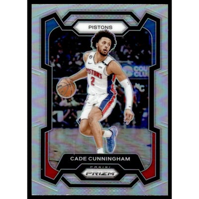 2023-24 Panini Prizm Prizms Silver #11 Cade Cunningham