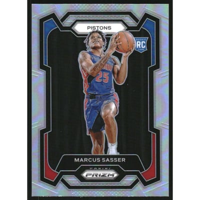 2023-24 Panini Prizm Prizms Silver #174 Marcus Sasser