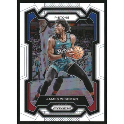 2023-24 Panini Prizm Prizms White #86 James Wiseman