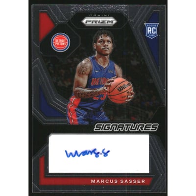 2023-24 Panini Prizm Rookie Signatures #15 Marcus Sasser