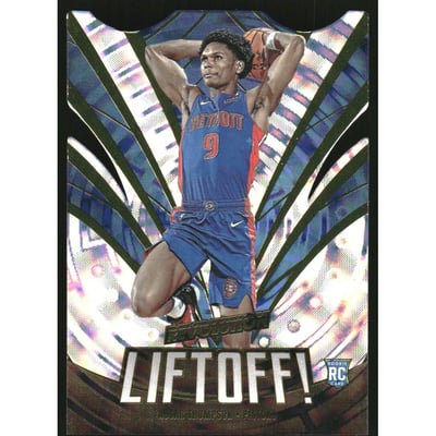 2023-24 Panini Revolution Liftoff Fractal #10 Ausar Thompson