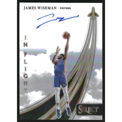 2023-24 Select In Flight Signatures #3 James Wiseman/249
