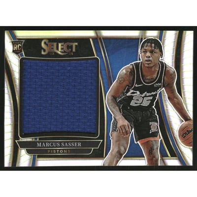 2023-24 Select Jumbo Rookie Swatches #37 Marcus Sasser